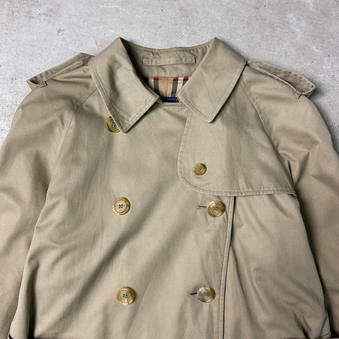 80年代 英国製 Burberry's バーバリー トレンチコート 80年代 英国製 Burberry's バーバリー トレンチコート
