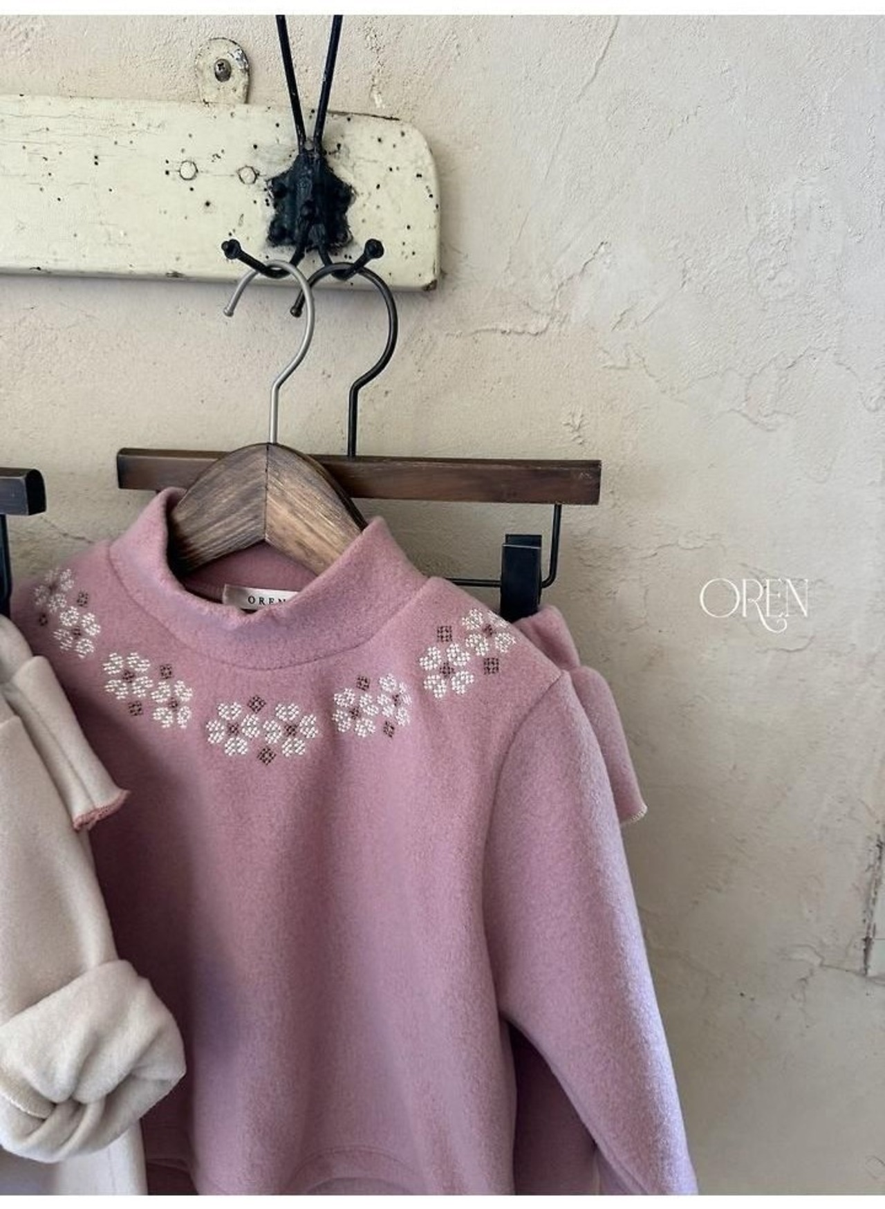 オーレン / oren / アンブルフリル上下セット / 韓国子供服 / キッズ / 26winter〖取寄〗*S~XL*