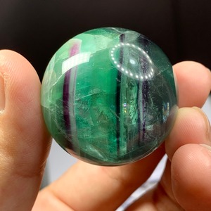 s150虹有り★フローライトスフィア