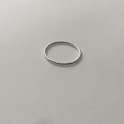 glow  ◯ Silver Ring