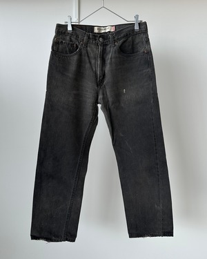 -Levi's- 00s W32L29 505 Black Denim Pants
