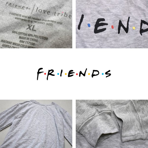 1点物◇フレンズFRIENDSドラマ海外プリントスウェットUSA古着