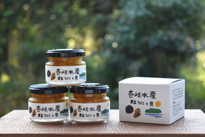 粒うにと貝 40g | うにの壱岐水産