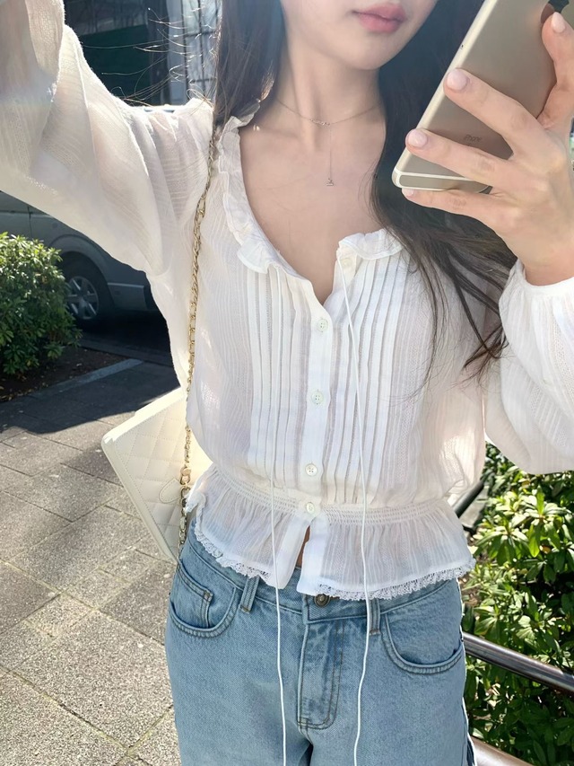 (予約) vegetable / Riel blouse