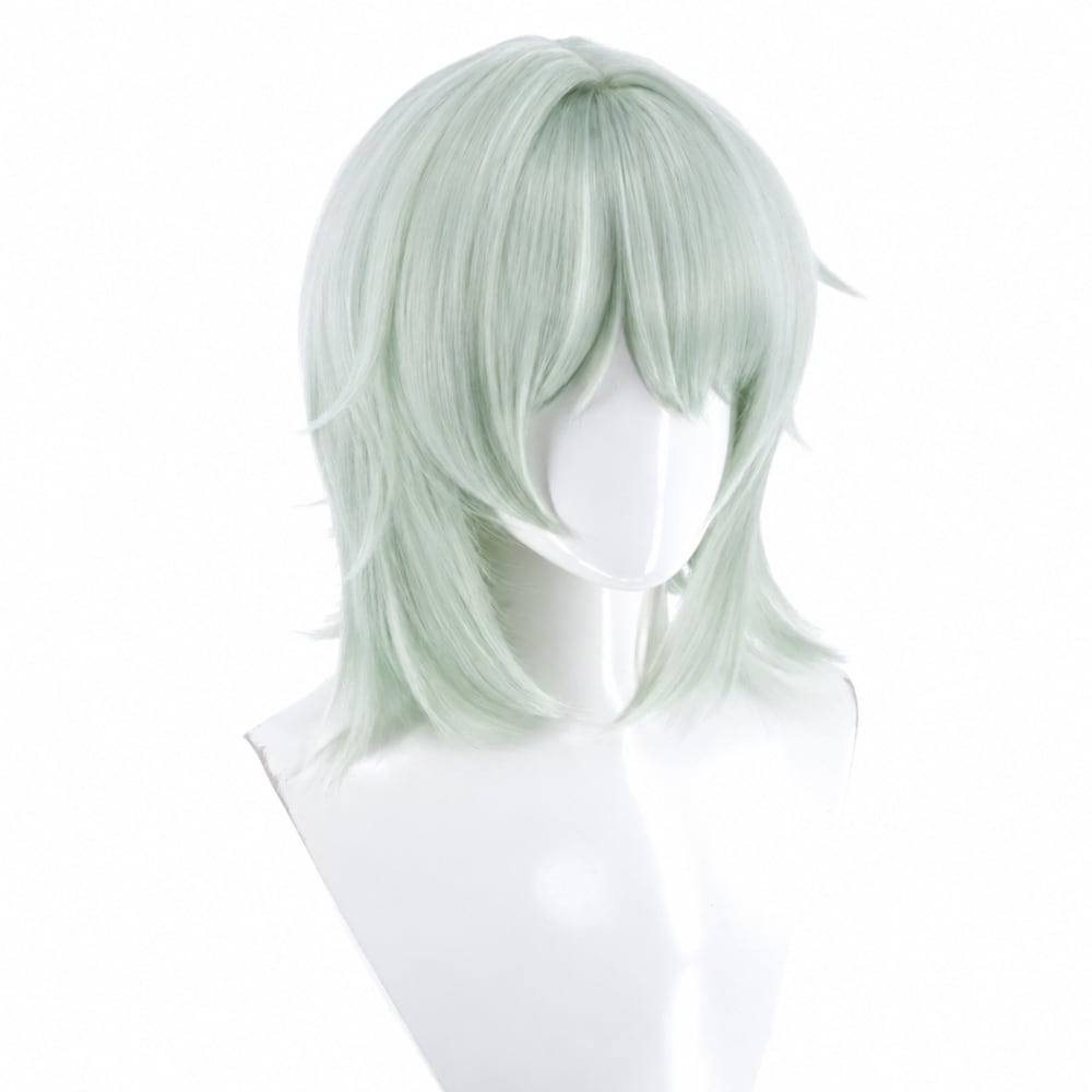 コスプレ耐熱ウィッグ コスプレ耐熱ウィッグ パステルグリーン