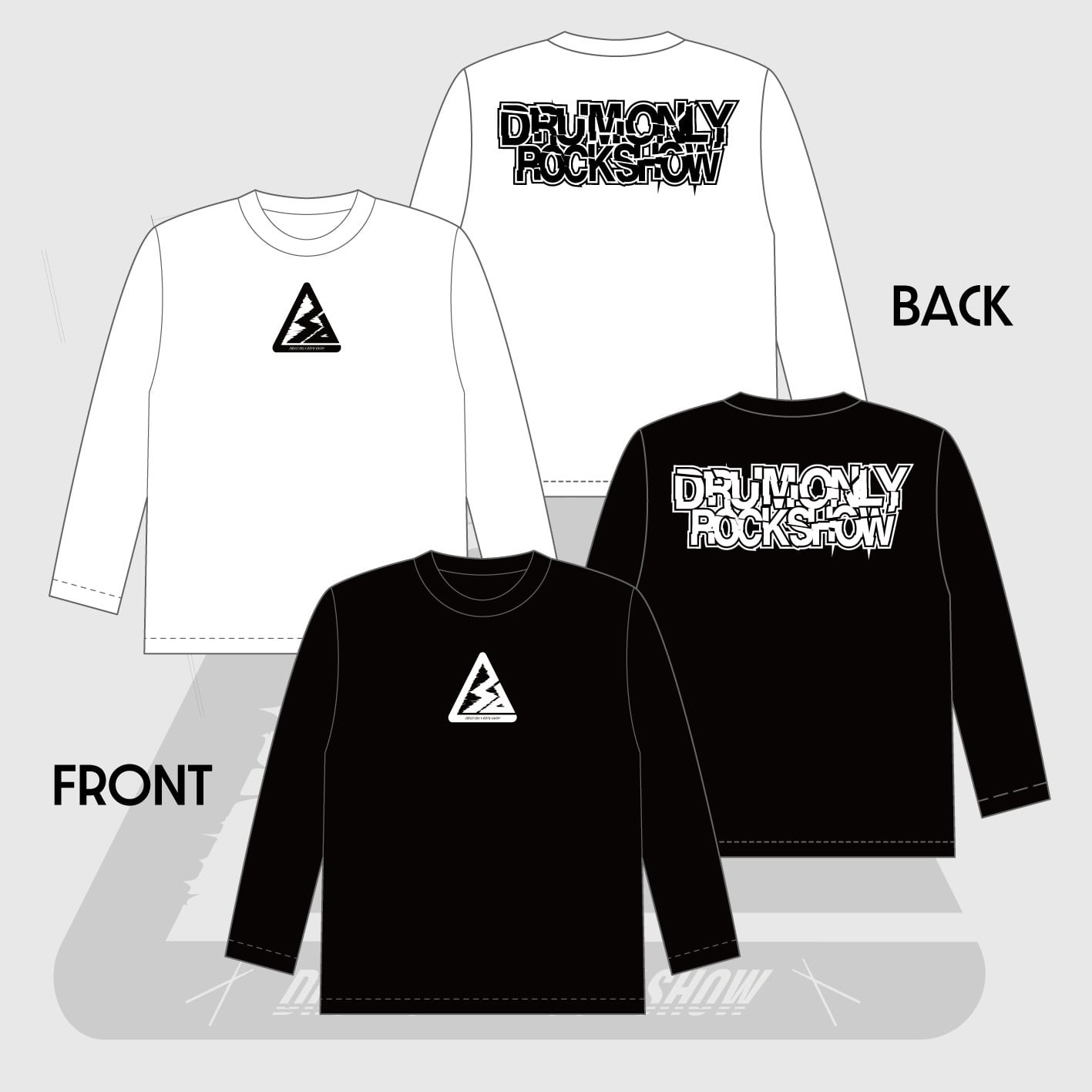 新品未使用　レア　Unikko Placement 長袖　　Tシャツ ロンT 2024年モデル ロングTシャツ （M.L.XL） | BEAK OFFICIAL SHOP
