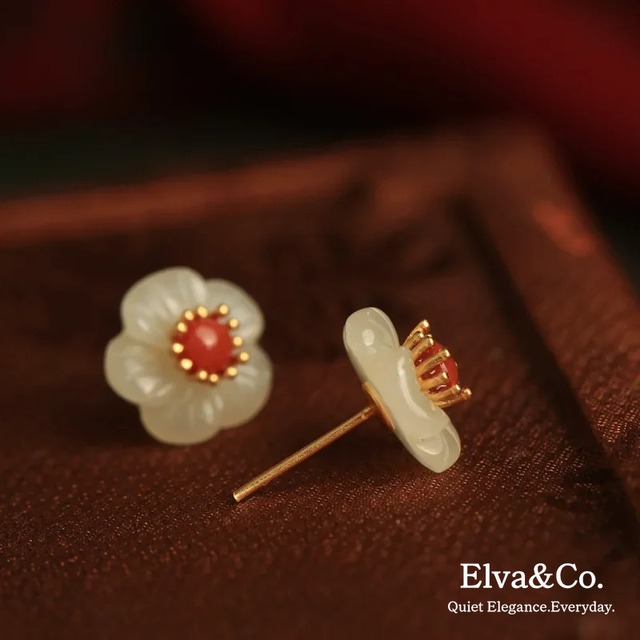 【数量限定】Vintage Flower Pierce（ヴィンテージフラワーピアス）