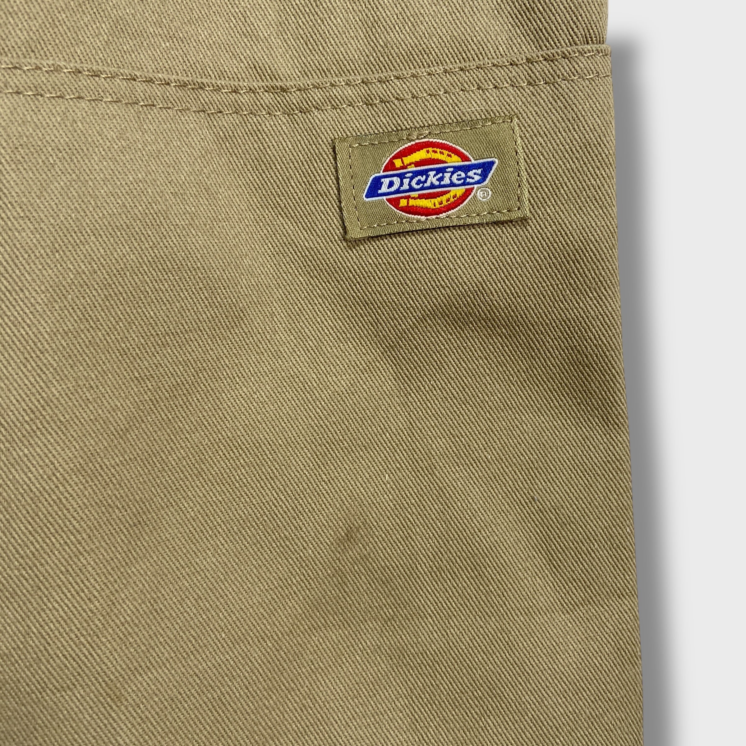 Dickies ディッキーズ ダブルニーワークパンツ ワイド ベージュ W34