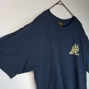 DARK SEAS　クルーネック　プリントTシャツ　半袖　背面　メキシコ製　M