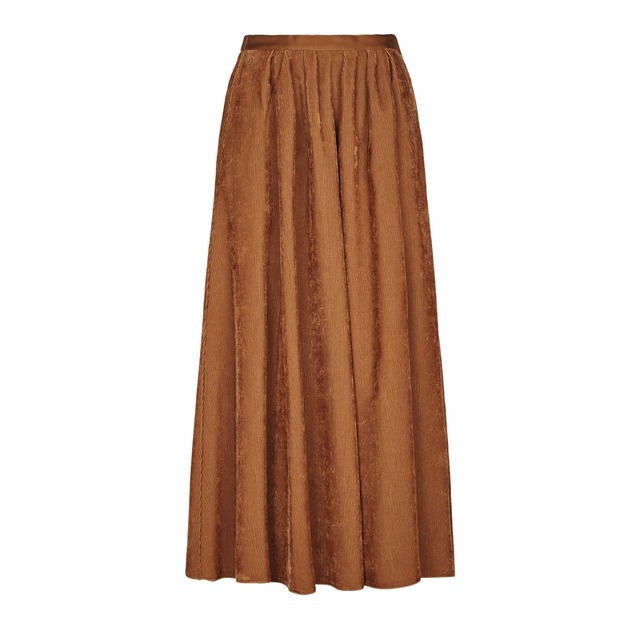 forte_forte　CORDUROY SKIRT　LIGHT BROWN