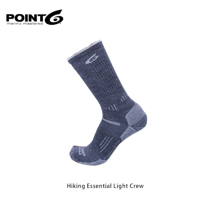 POINT6　Hiking Essential Light Crew