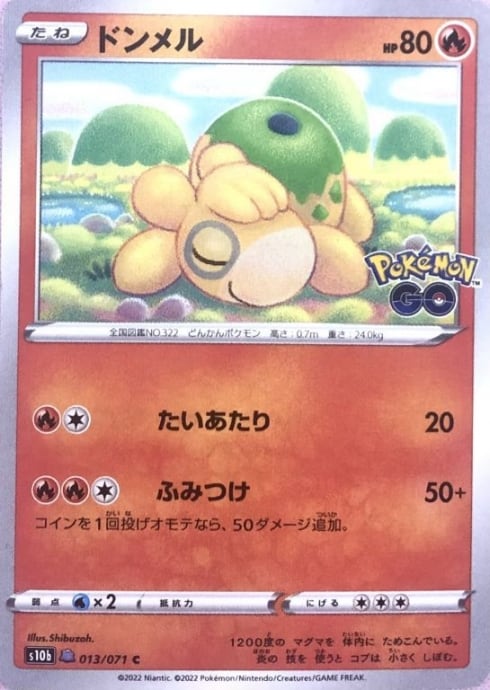 【Bランク】ドンメル(ノーマル)