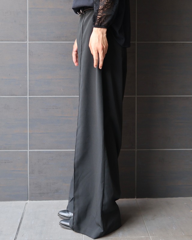 Center stitch super wide slacks