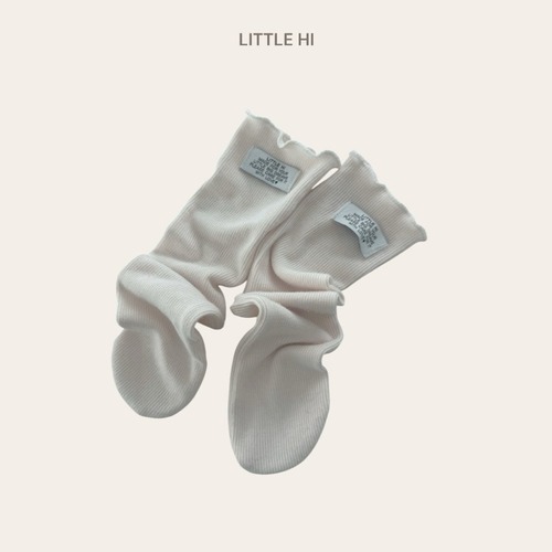 LITTLE HI［取寄］soft knee socks 26winter