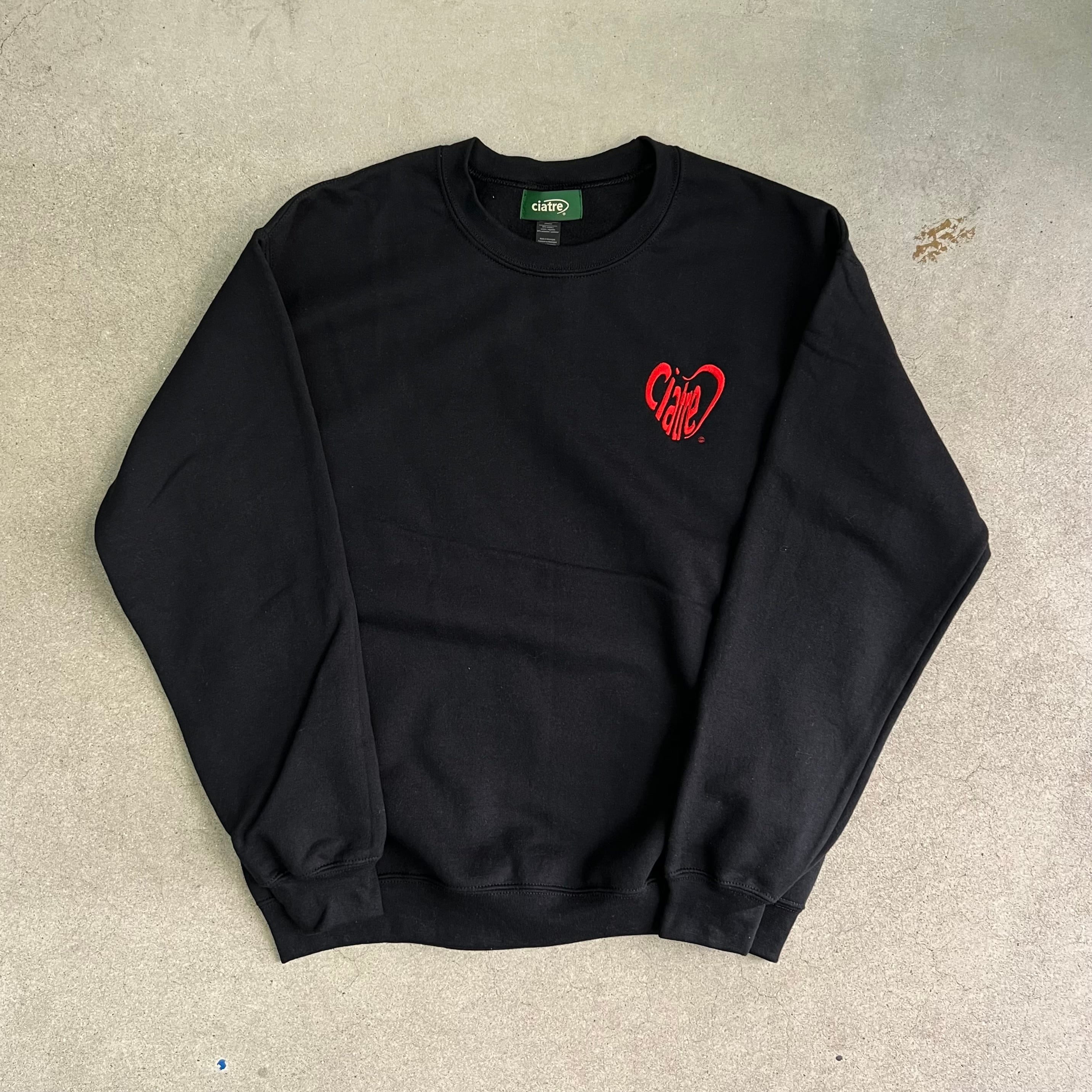 ciatre ブラック スウェット Mサイズ ciatre | sweat シアター 黒 