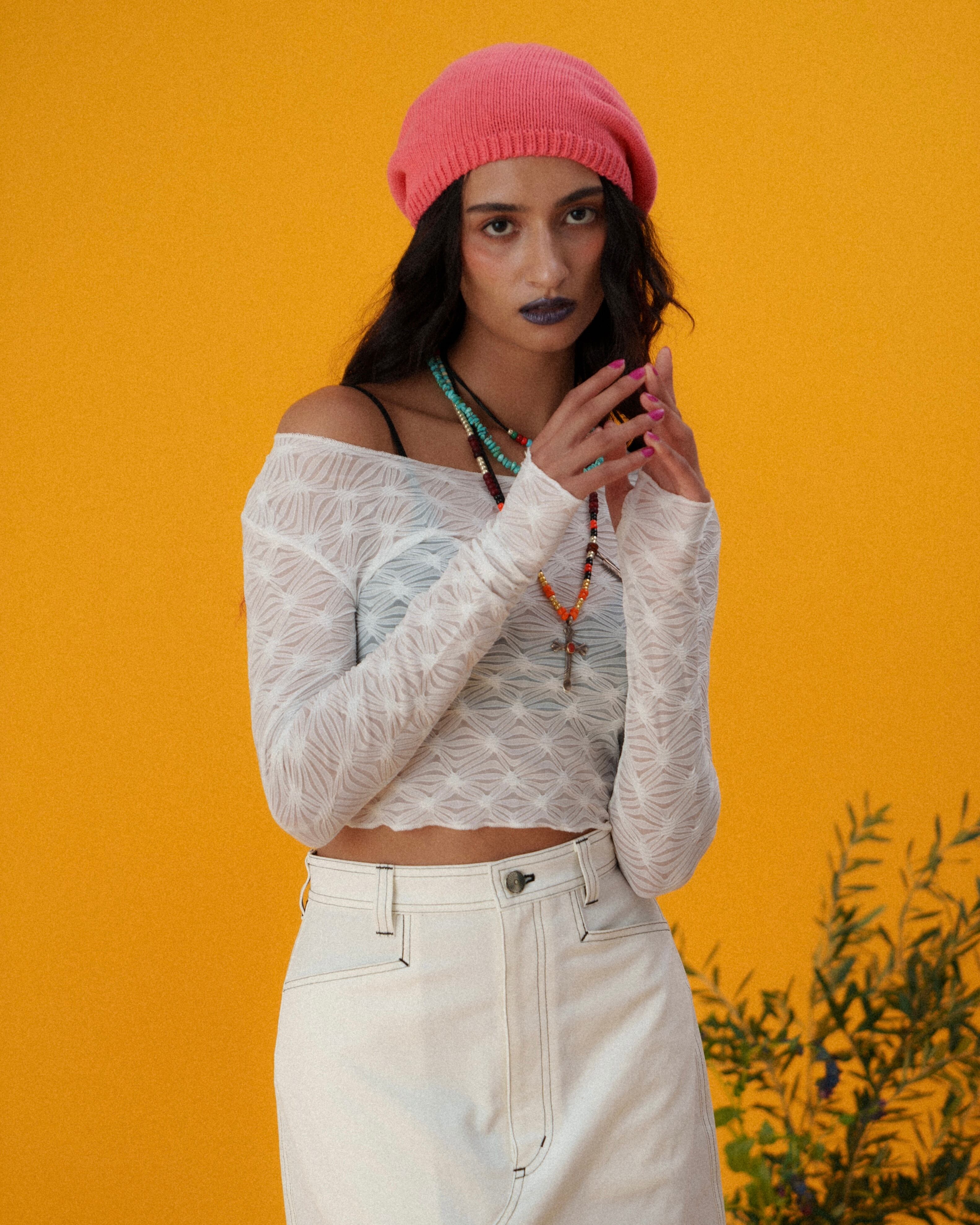 Cotton Summer Knit TAM/コットンサマーニットタム | AMBERGLEAM