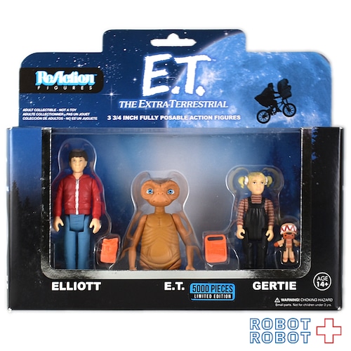 リ・アクション E.T. 3 3/4インチ アクションフィギュア 3体パック MIB