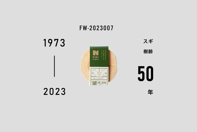 ヒノキ コースター 1973-2023