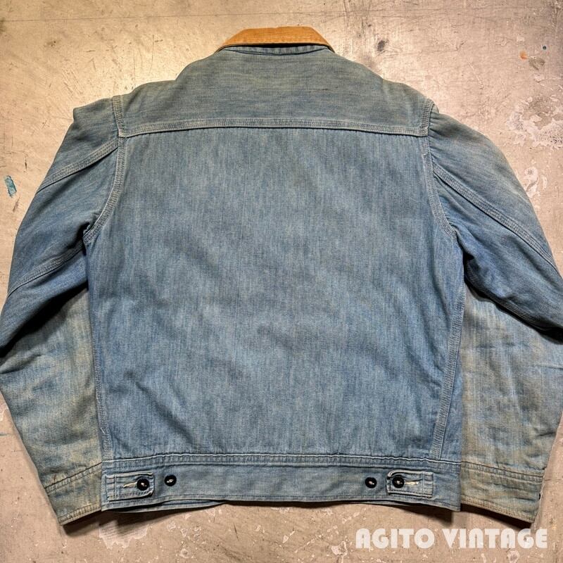 70's 80's Lee リー 191-LB デニムワークジャケット キルティング 70's 80's Lee リー 191-LB デニムワークジャケット キルティング
