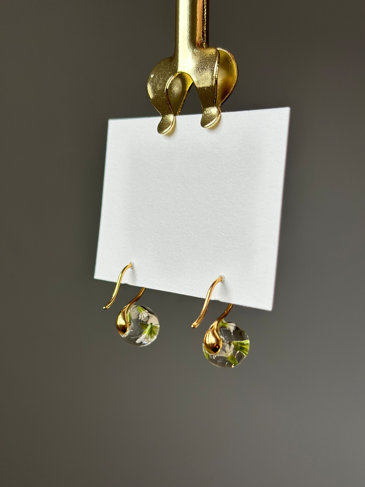 creeping baby's breath hook pierce 【数量限定】