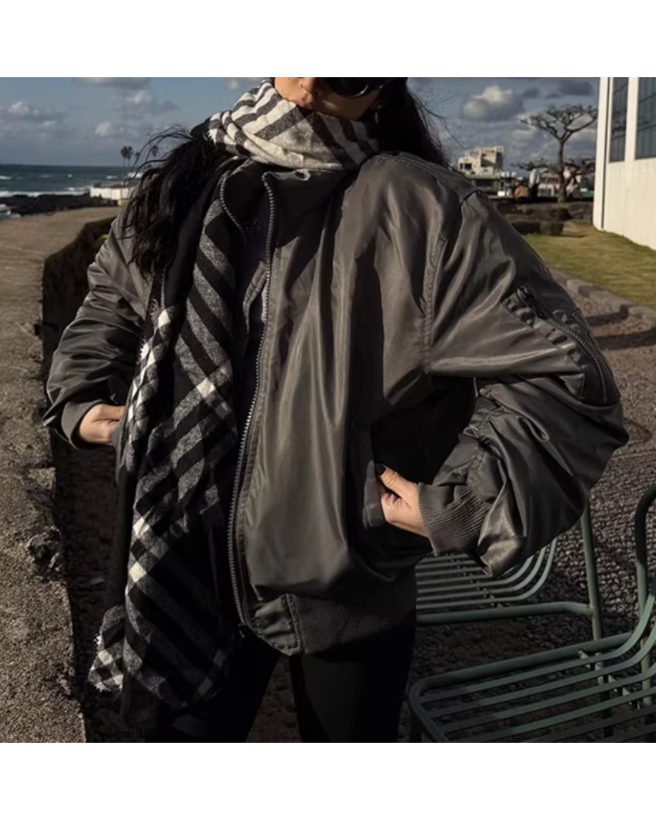 スタンドカラージャケット 2color A0755 - 9