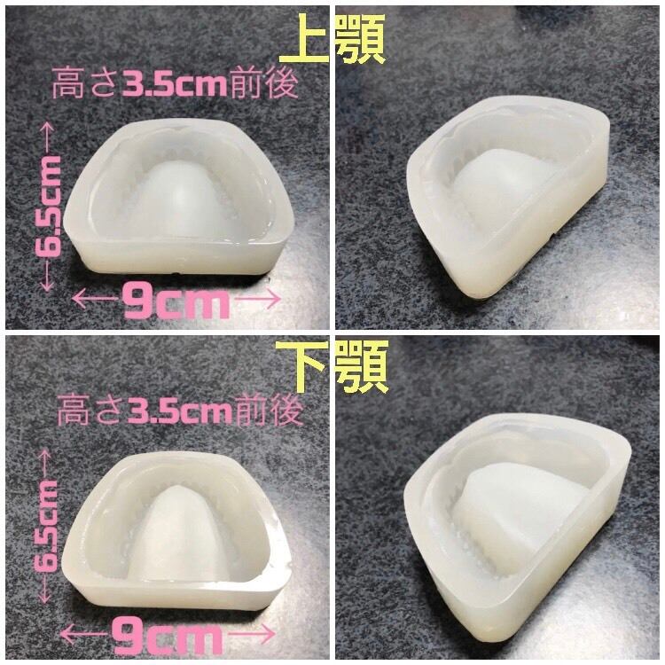 技工士製作❗️実物大❗️義歯チョコ 入れ歯 型 シリコンモールド - その他