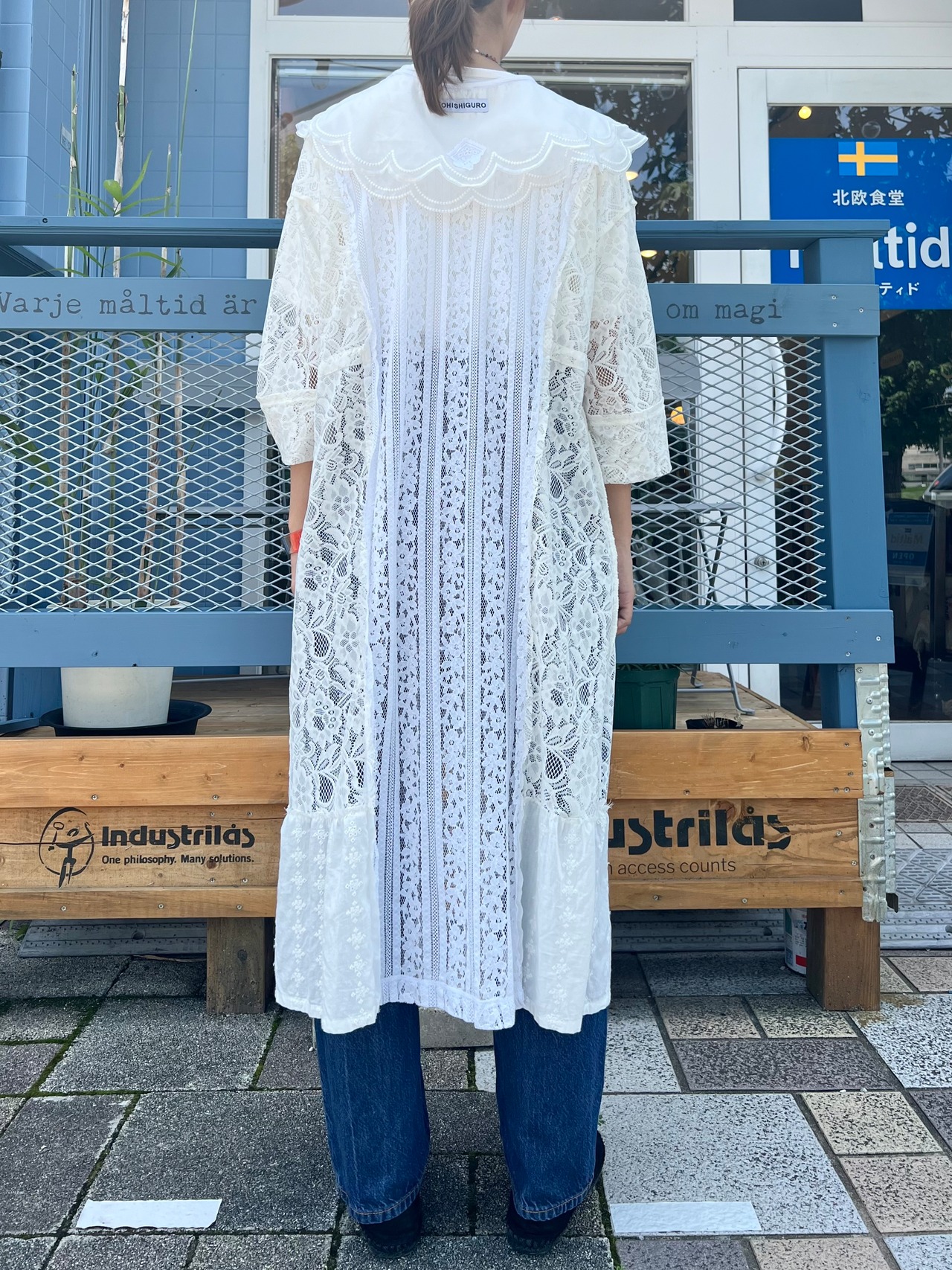 【KOH ISHIGURO】Three types of lace on sailor collar "haori" - 7