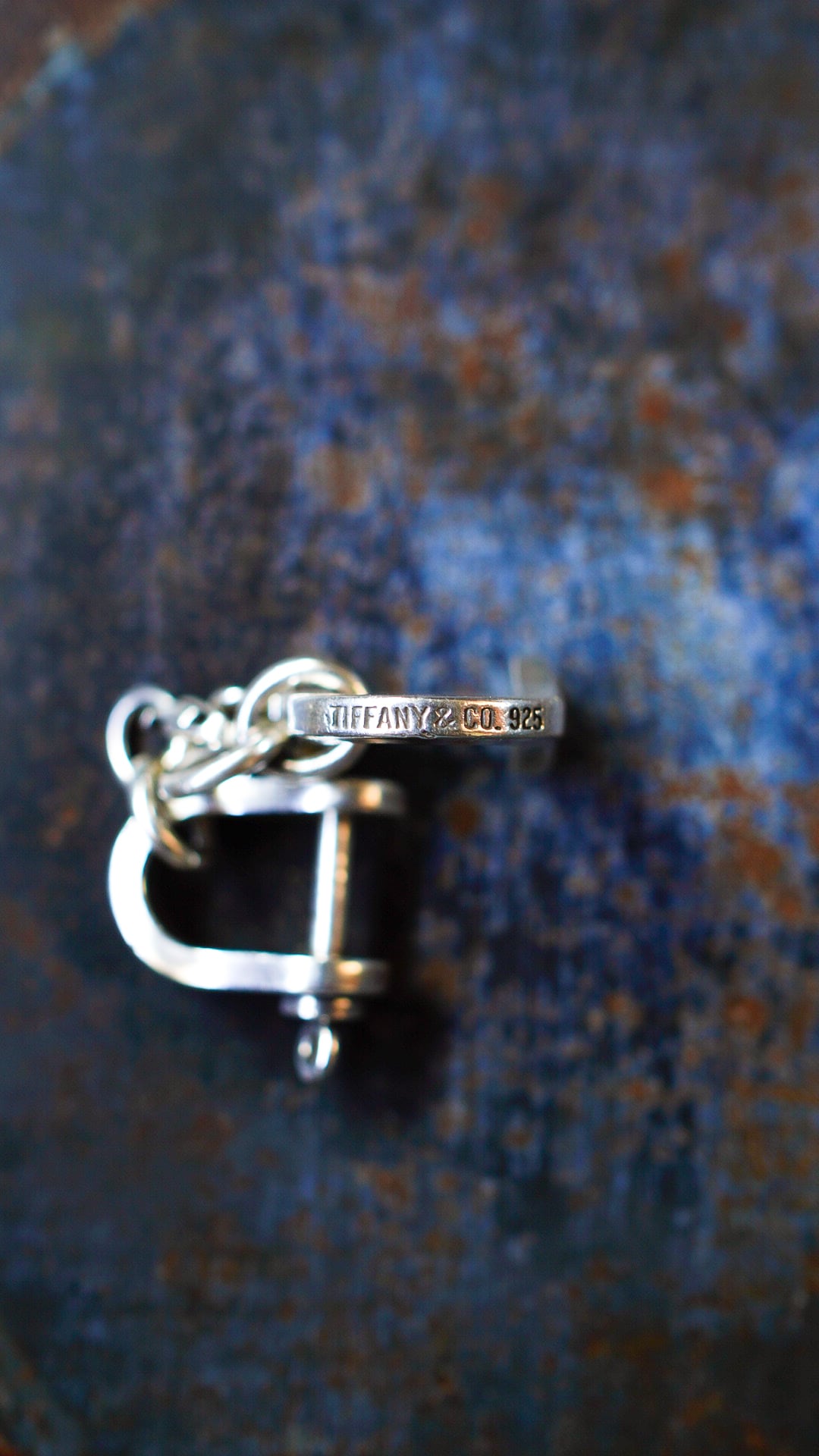 VINTAGE】TIFFANY&Co. ティファニー ダブル シャックル キーリング 