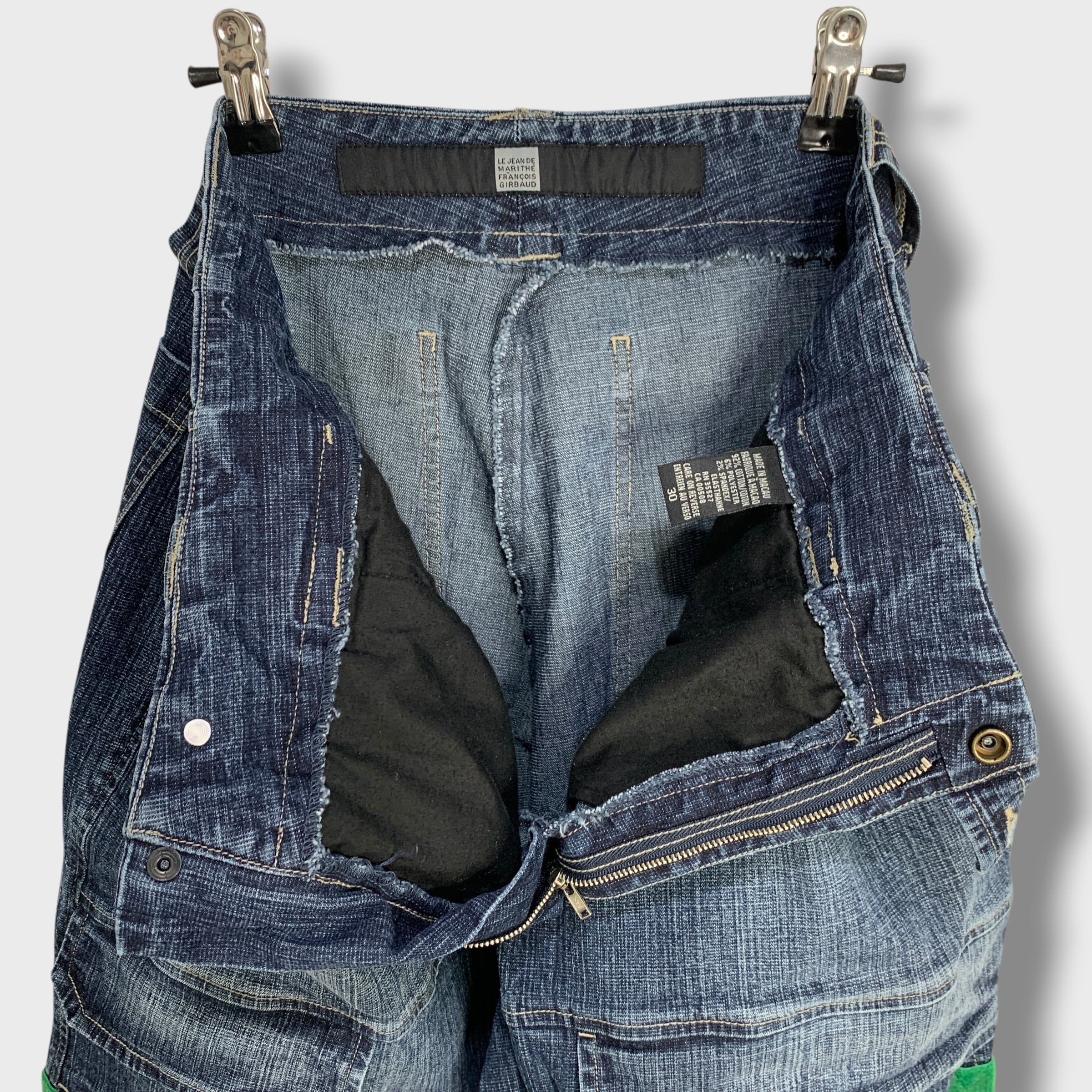 MARITHE FRANCOIS GIRBAUD シャトルデニムパンツ W30 | 古着屋 Uan