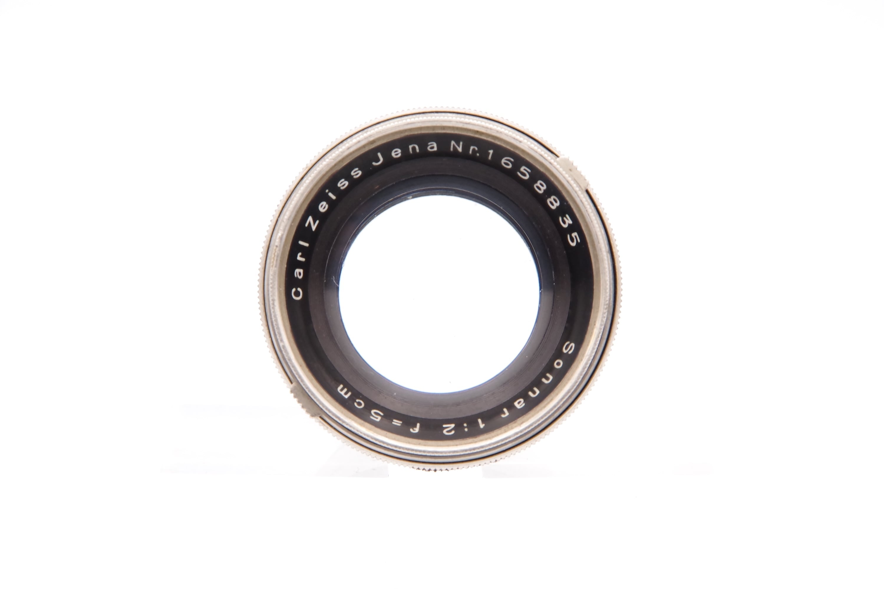 Zeiss Jena Sonnar 5cm f2 コンタックスCマウント Carl Zeiss Jena Sonnar 5cm F2 Nickel Black 旧コンタックスマウント