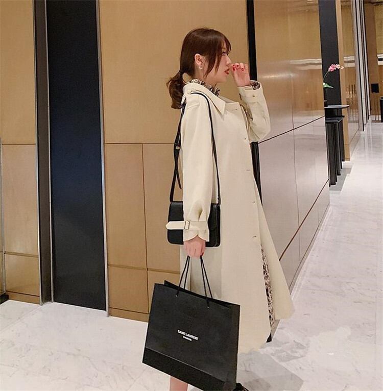 早い者勝ち 単体ボタン カジュアル 新品 トレンド 中・長セクション