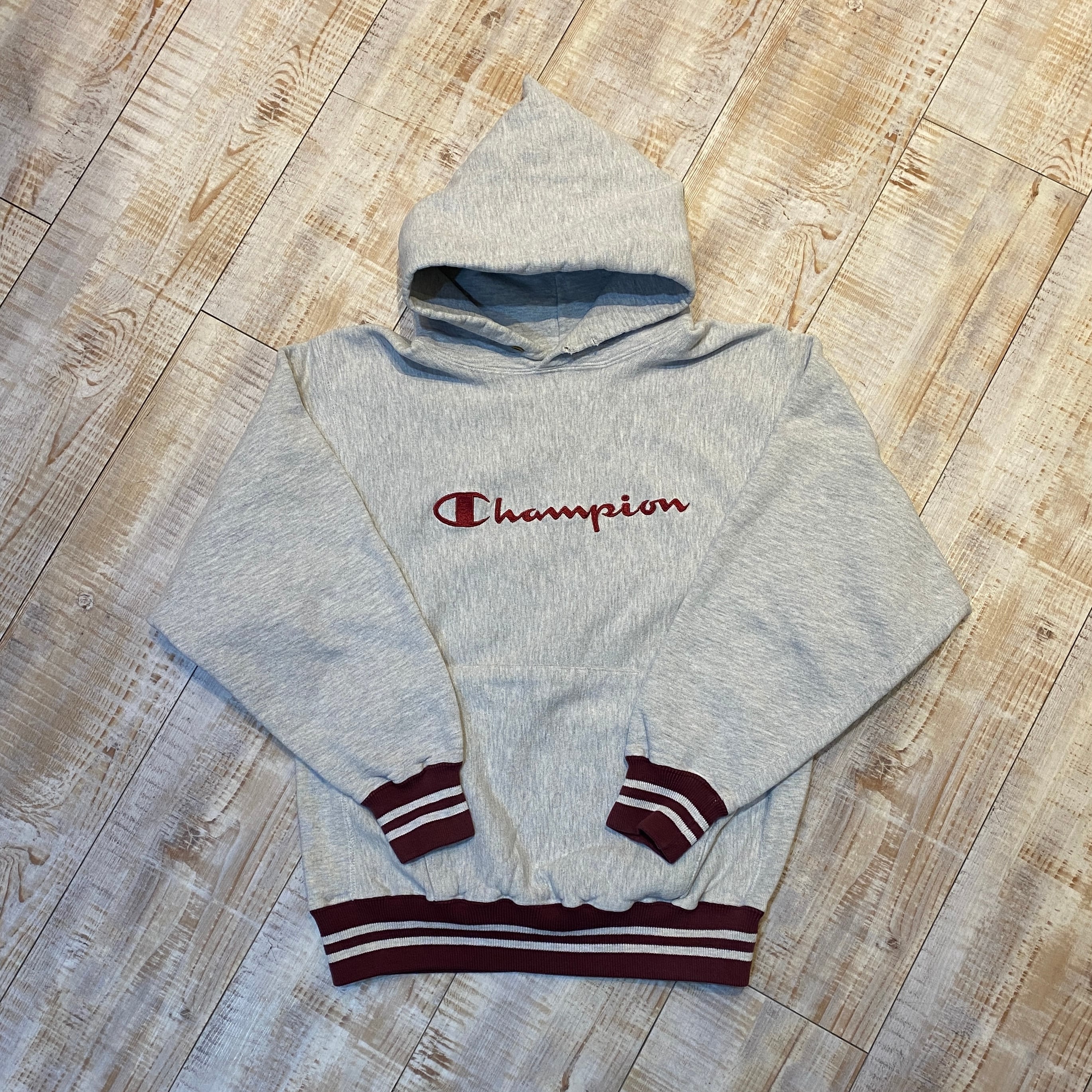 チャンピオン リバースウィーブ champion グレー 灰 l