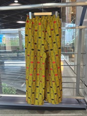 AKOO アフリカン柄ワイドパンツ