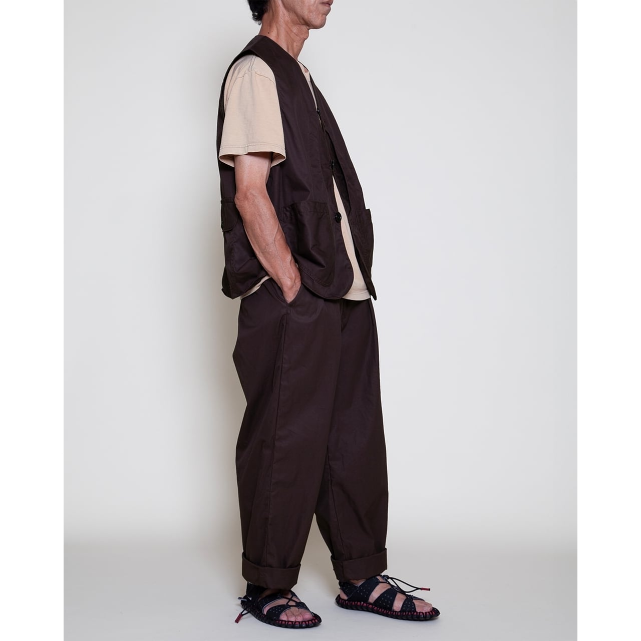 THE CORONA UTILITY / GAME VEST High Density Chambray Gabardine