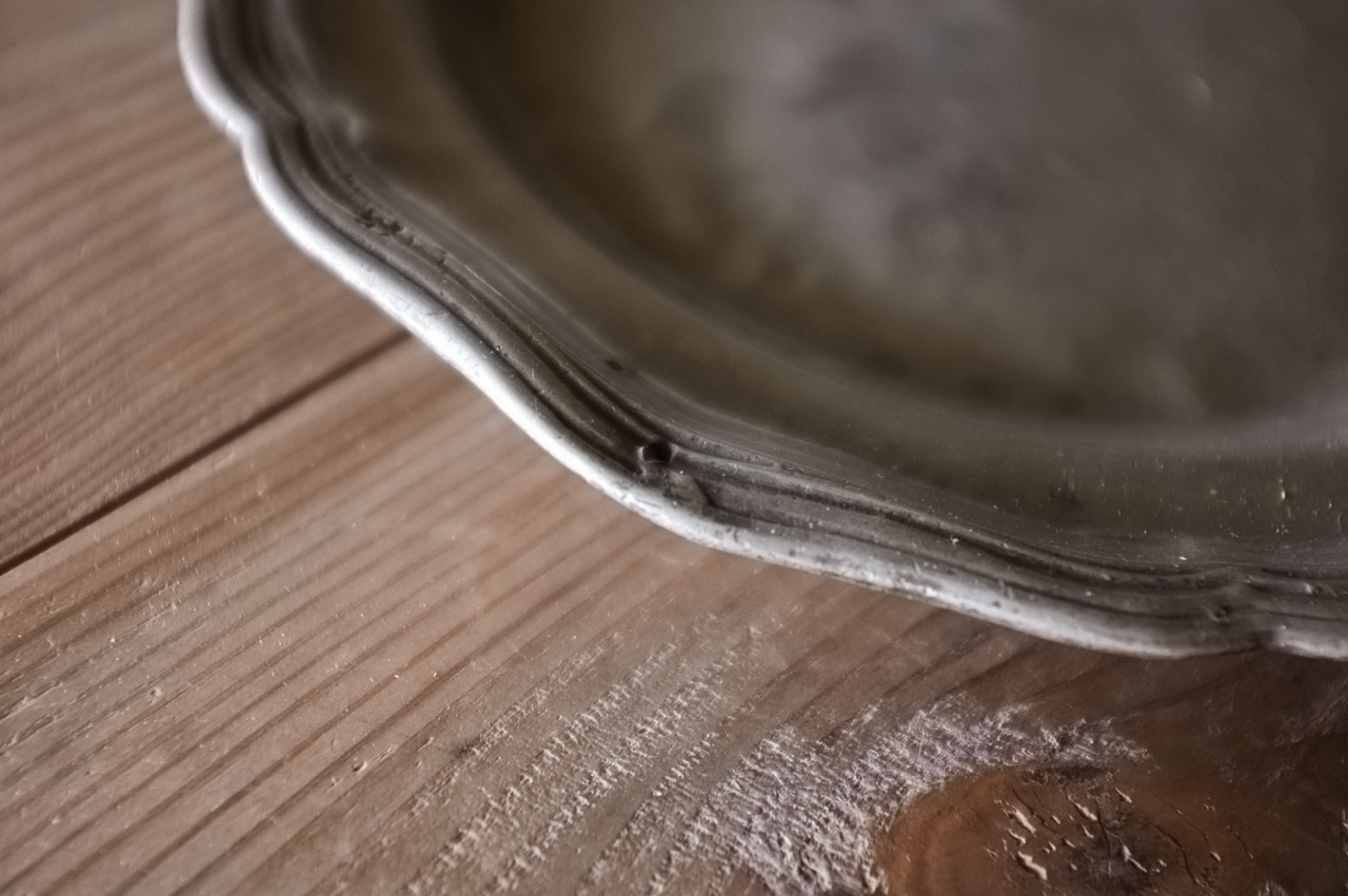 19世紀 France 湾曲する縁とエタン製プレートc