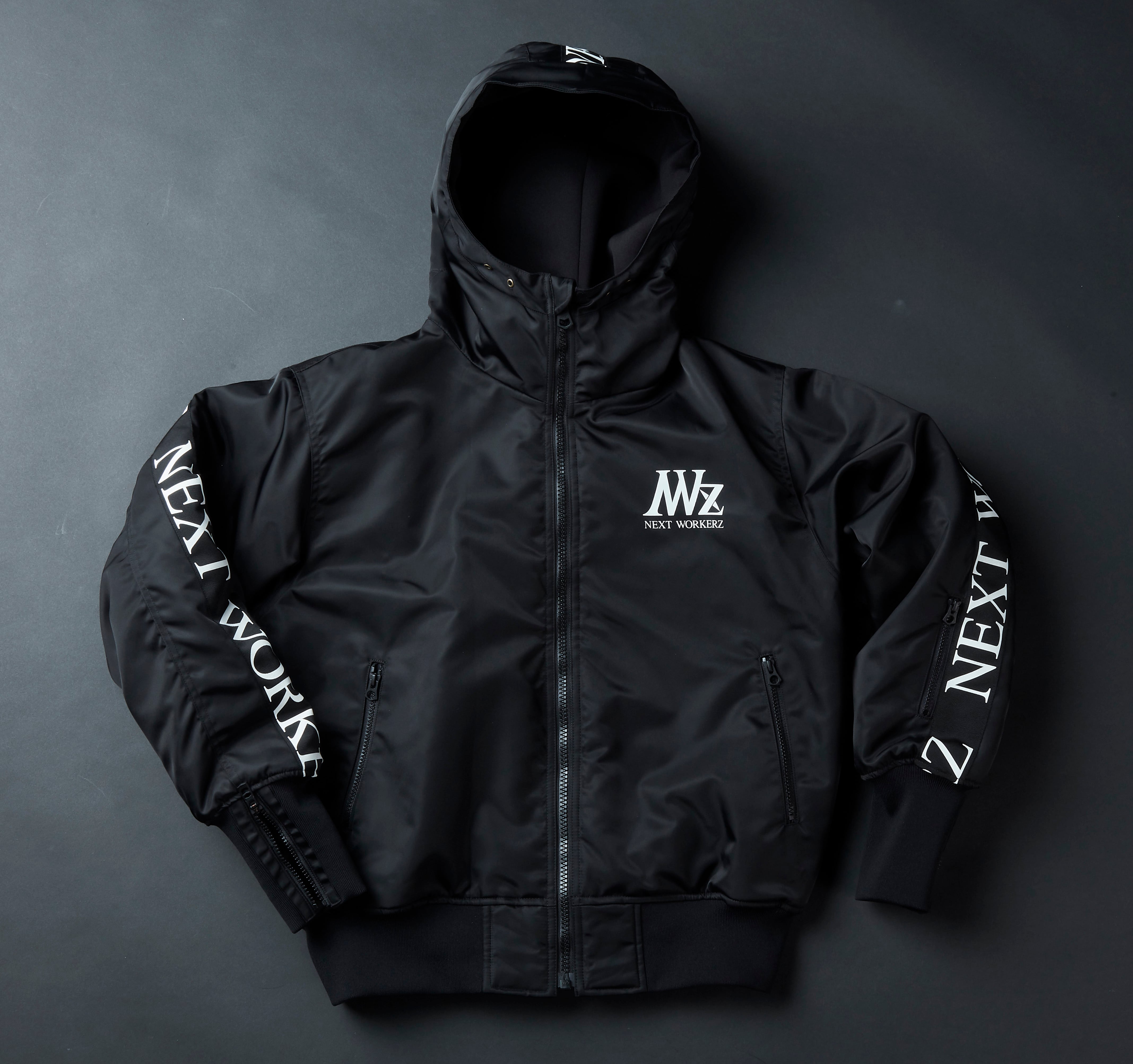 NWZ HOODIE JACKET【初代モデル WHITE】 | NEXTWORKERZ STORE