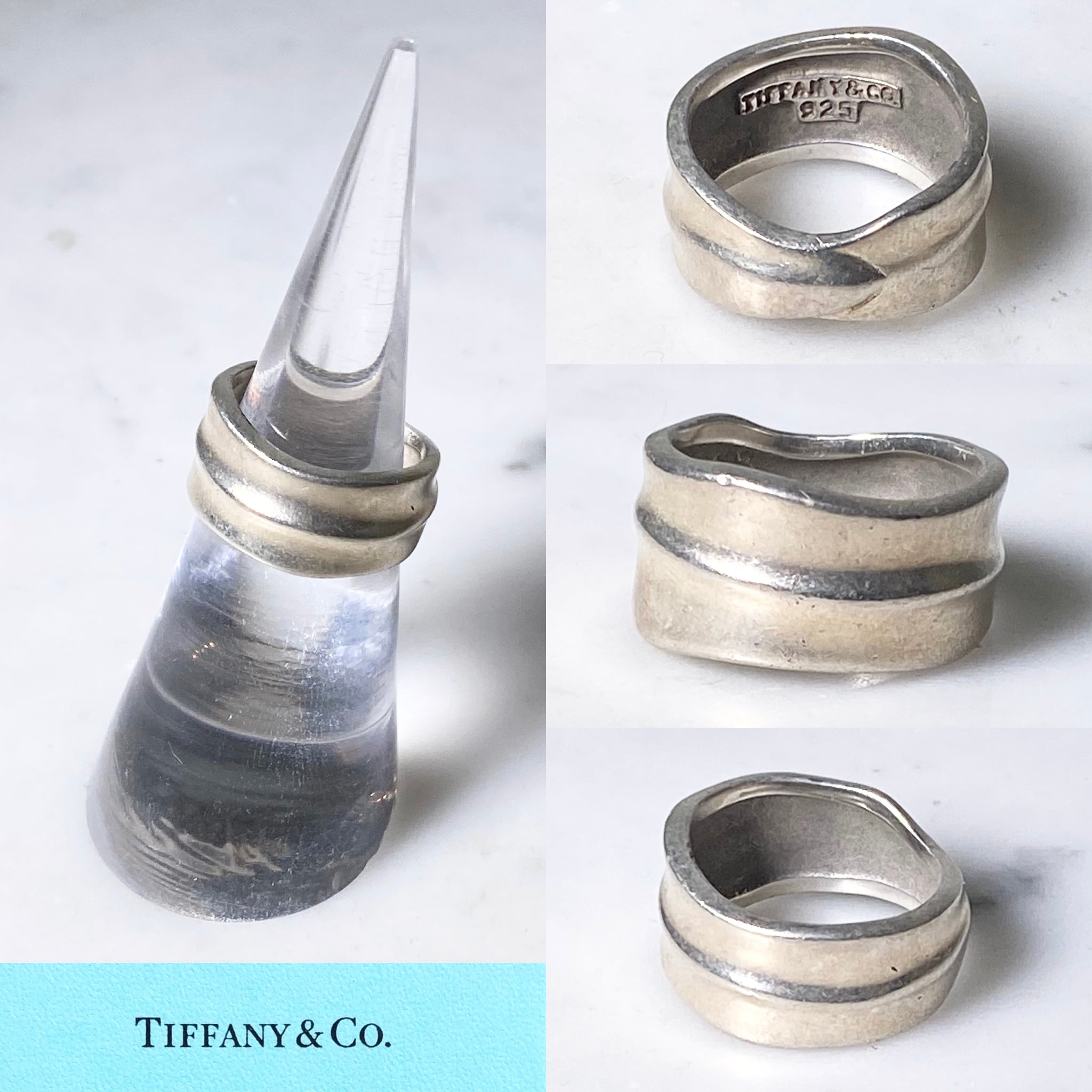 【参考価格19,800円】90s Vintage Tiffany リング 袋無し vintage TIFFANY silver leaf ring | NOIR ONLINE