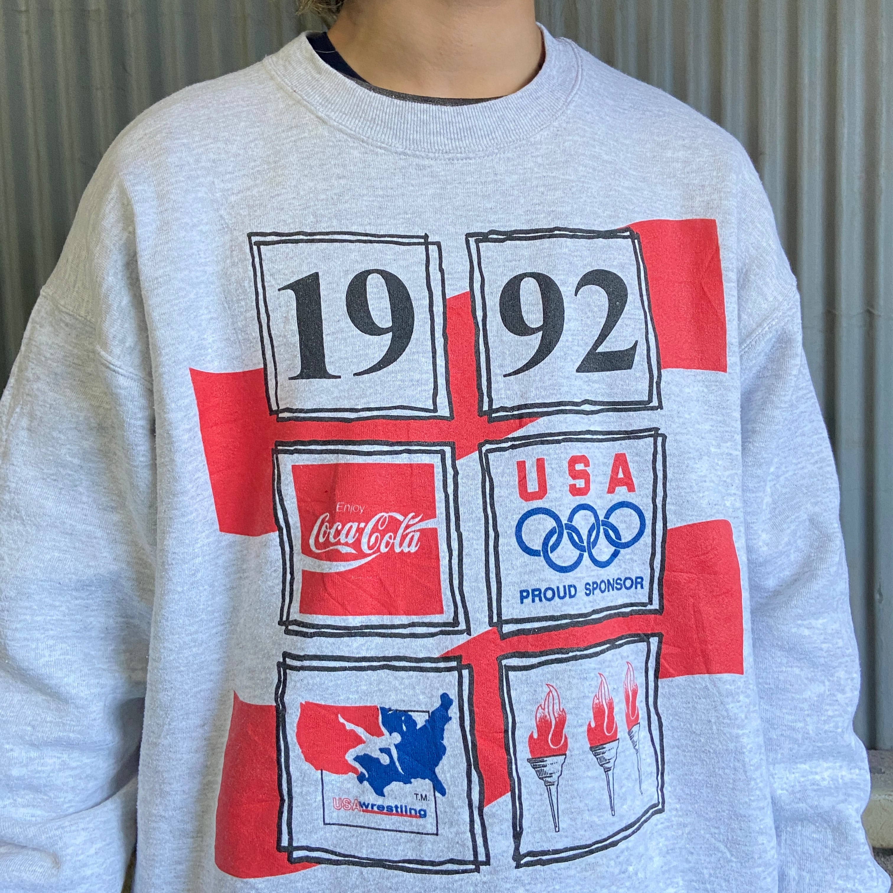 コカ・コーラ × オリンピック - プルオーパー スウェット