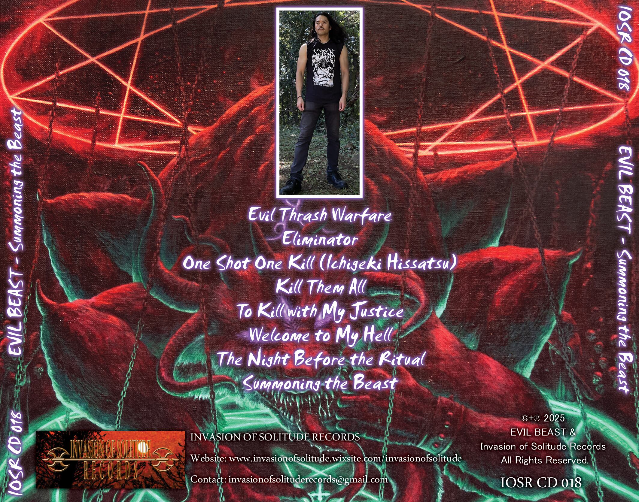 EVIL BEAST 『Summoning the Beast／邪獣召喚 (CD)』 | Invasion of