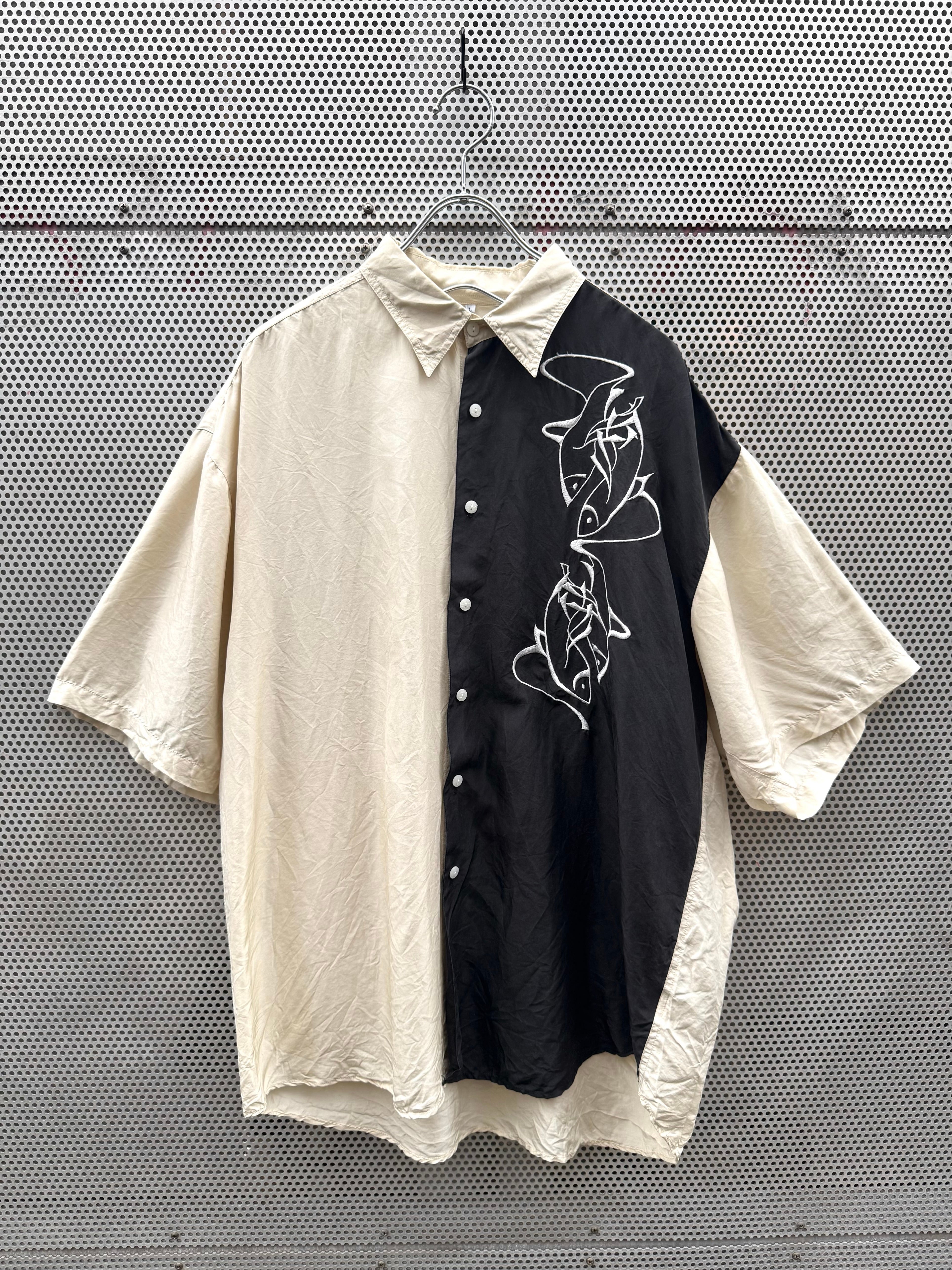 HENRIK VIBSKOV プリーツ 半袖 トップス ブルー S HENRIK VIBSKOV 