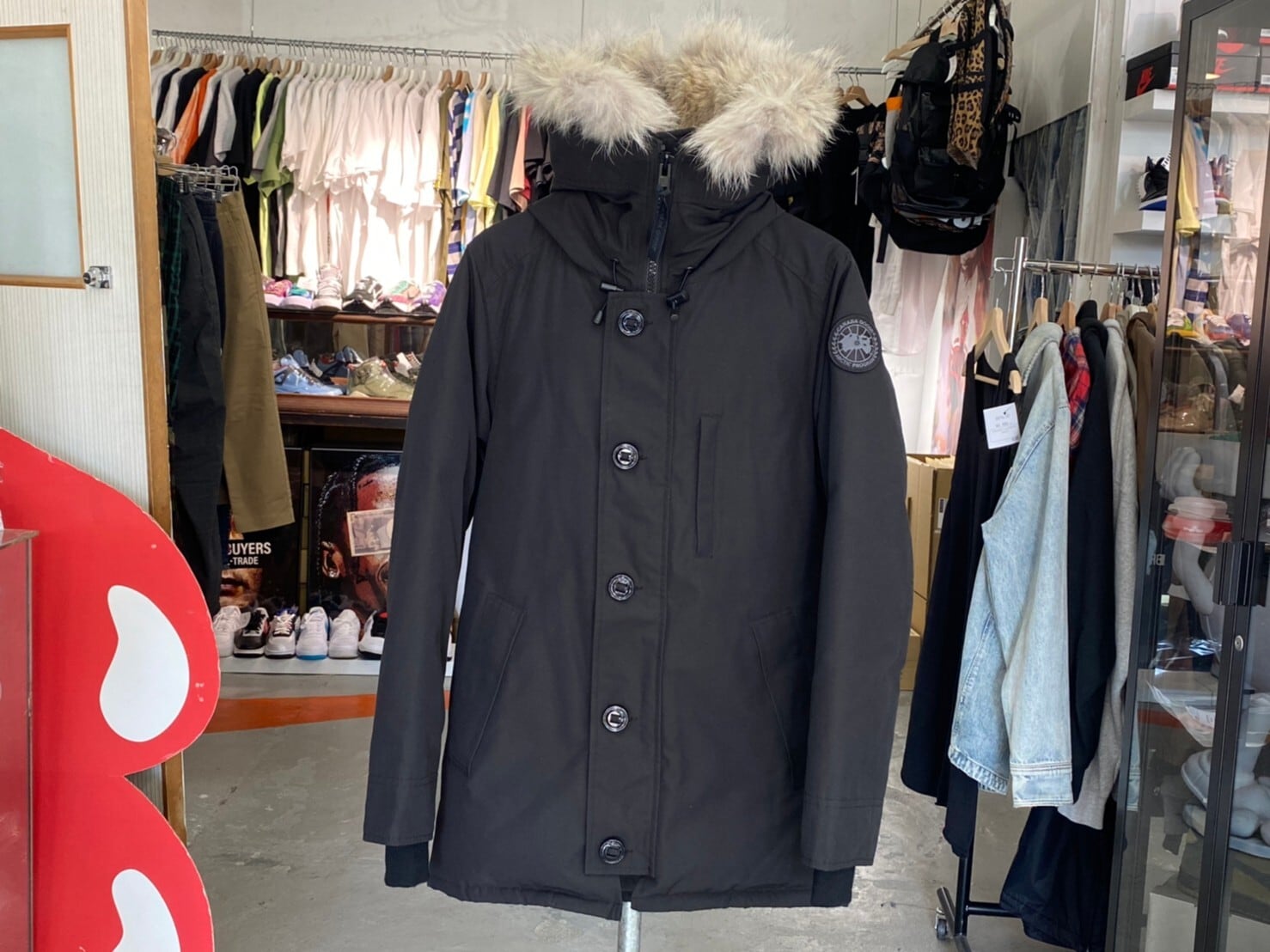 CANADA GOOSE BLACK LABEL CHATEAU PARKA DOWN BLACK XS 3426MB 10984 | BRAND  BUYERS OSAKA