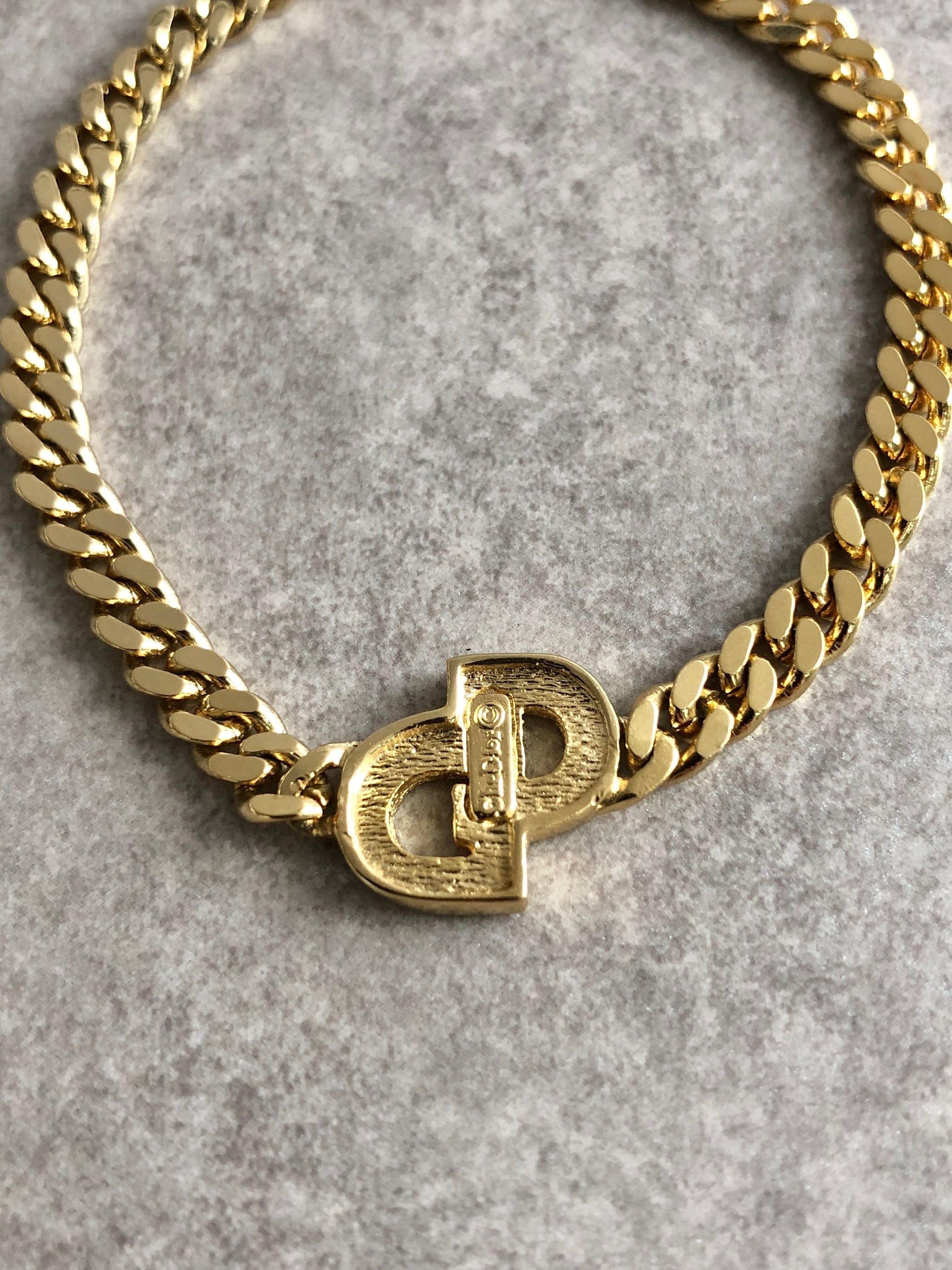 Christian Dior クリスチャン ディオール ブレスレット ゴールド CD