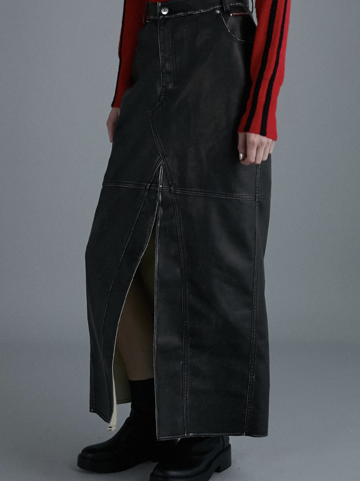 24AW】PRANK PROJECT プランクプロジェクト / Vegan Leather Slit