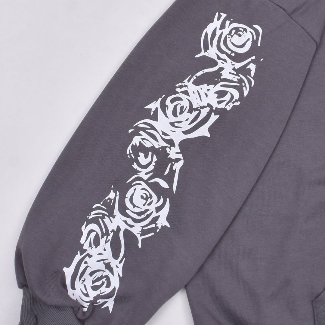ROSE SKULL ZIPパーカーⅡ | VOLCAN&APHRODITE 公式通販