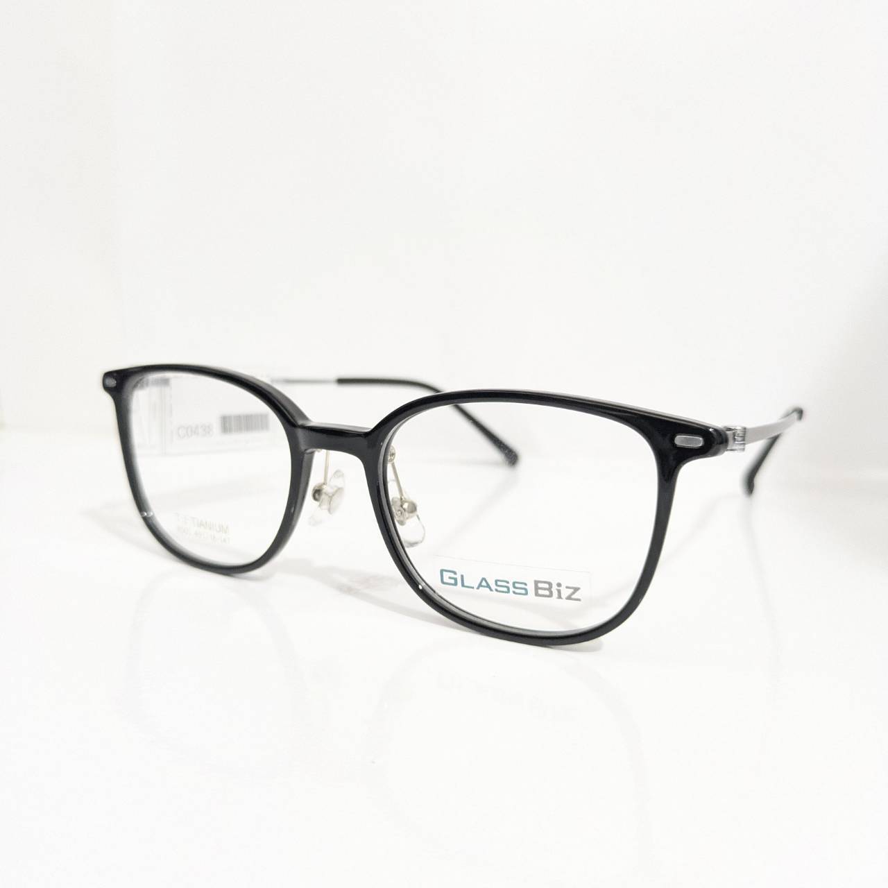 【GLASS Biz】ウエリントンセルフレーム ブラック