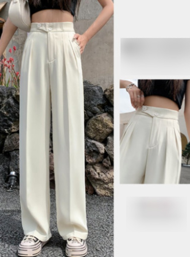 ボトムス パンツ ズボン ワイドパンツ ロング丈 ストレート ワイド ポリエステル 薄手 カジュアル おしゃれ お洒落 かっこいい ラフ メンズライク ボーイッシュ スポーティー ルーズ 個性的 クール 無地 夏 10代 20代 レディース 女性用 女の子 お出かけ 休日 旅行 海 プール テーマパーク 水族館 映画館 カフェ カラオケ ドライブ ショッピング フェス ファッション コーデ スタイル 楽ちん モテ 美脚 脚長 サイズ XS S M L XL 2XL アプリコット