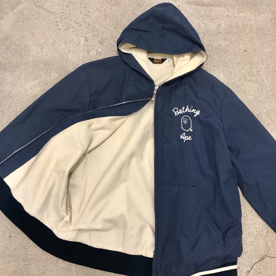 90～00s A BATHING APE/Nylon Jacket/初期/三角タグ/M/ASNKA/ナイロン 