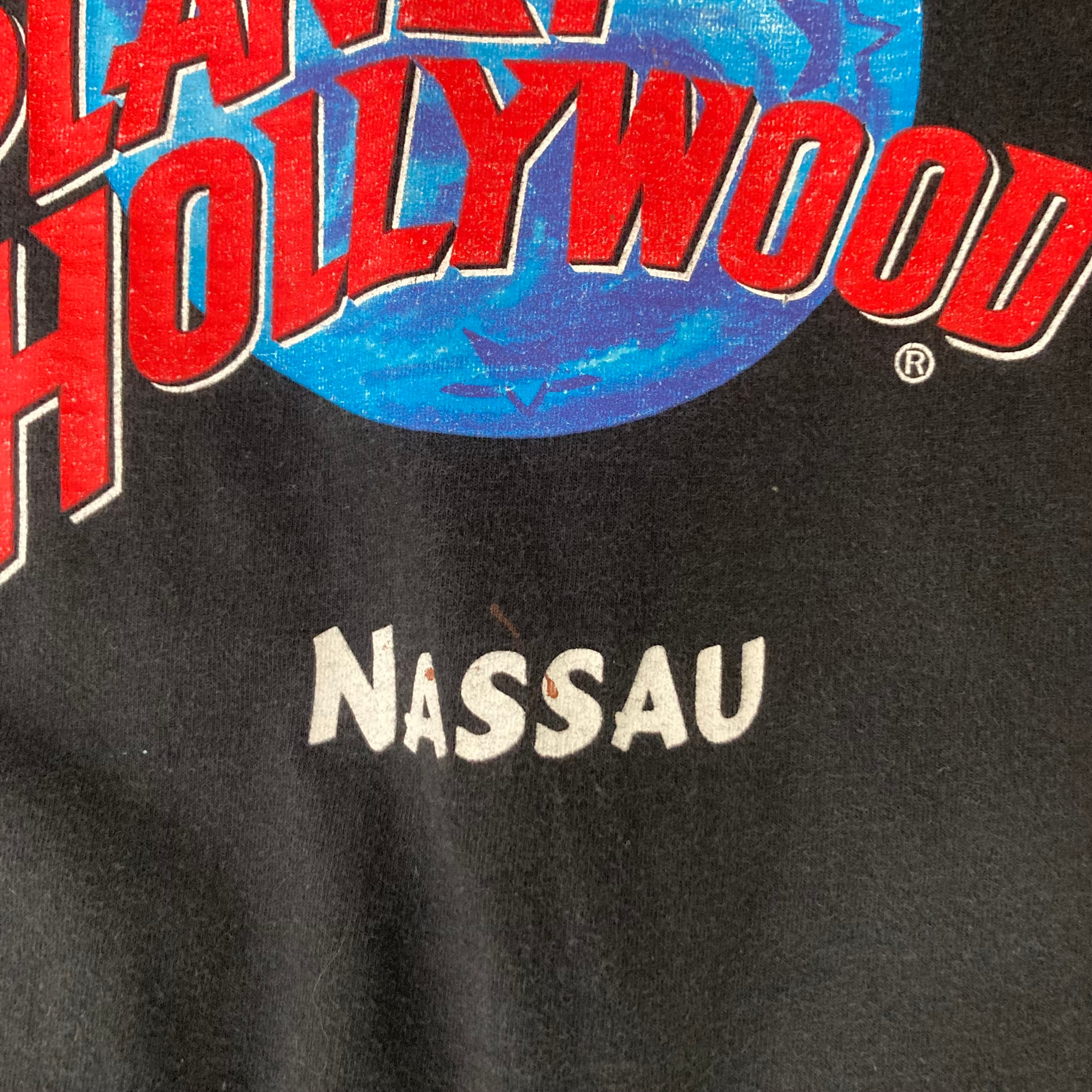 PLANET HOLLYWOOD 半袖Tシャツ M プリント コットン100% | 古着屋OLDGREEN