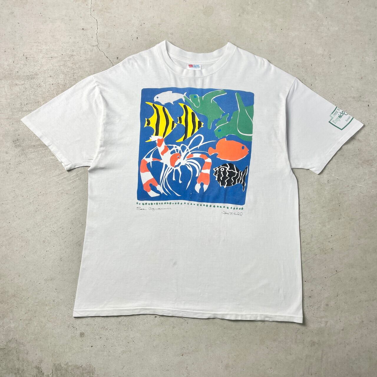 90年代 JIMMIE WALKER'S BAYSIDE GALLERY 海 魚 アニマル アート