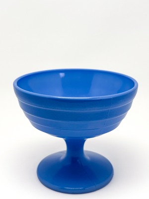 ヴィンテージ 雑貨 ヘーゼルアトラス ミルクガラス コンポート ブルー、ピンク｜札幌のセレクトショップ ORATIO